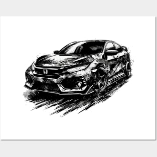 Honda Civic Posters and Art